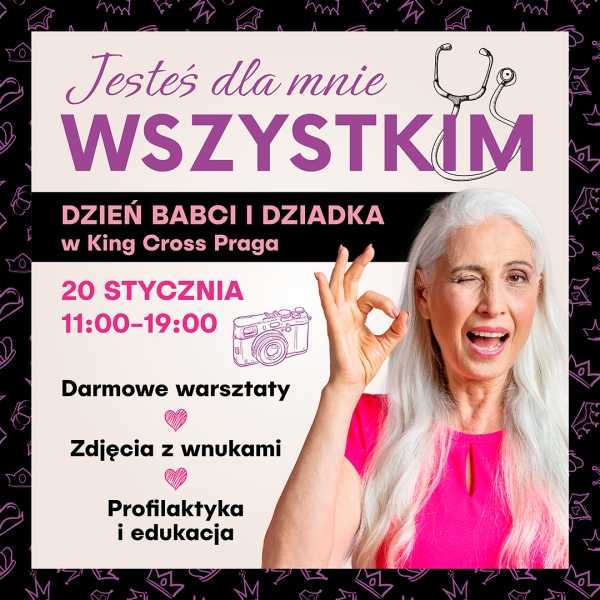 Dzień babci i dziadka w King Cross Praga