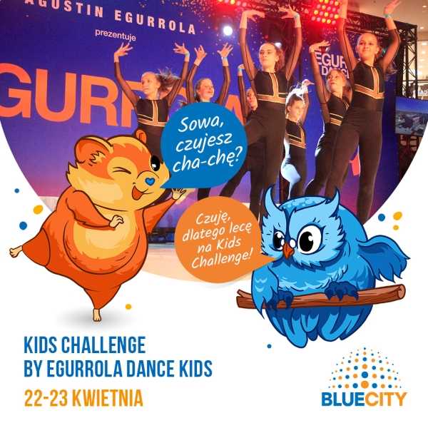 Fantastyczne widowisko taneczne Kids Challenge w Blue City