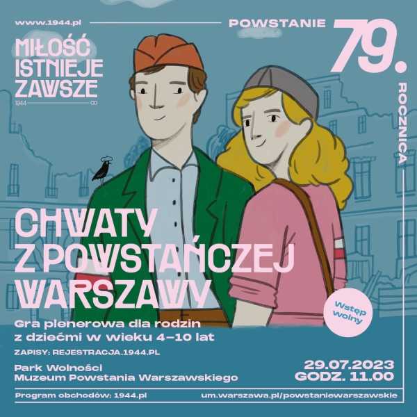 Gra plenerowa Chwaty z powstańczej Warszawy