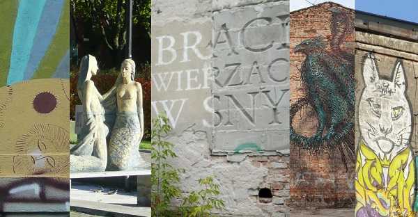 Murale i street art Kamionka [spacer bez zapisów]