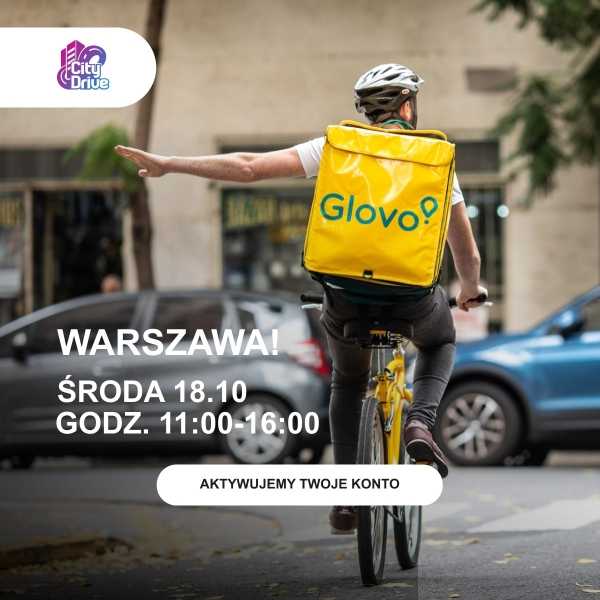 Rekrutacja do Glovo w Warszawie