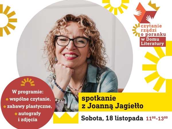 Spotkanie czytelnicze dla dzieci z Joanną Jagiełło | #CzytanieRządzi o Poranku