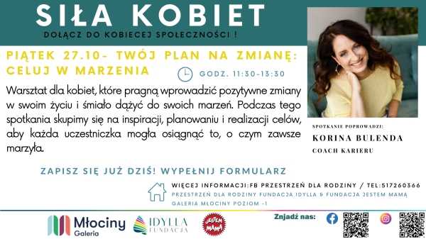 SIŁA KOBIET: "Twój Plan na Zmianę: Celuj w Marzenia"