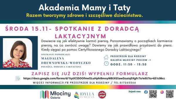 Akademia Mamy i Taty - spotkanie z doradcą laktacyjny 