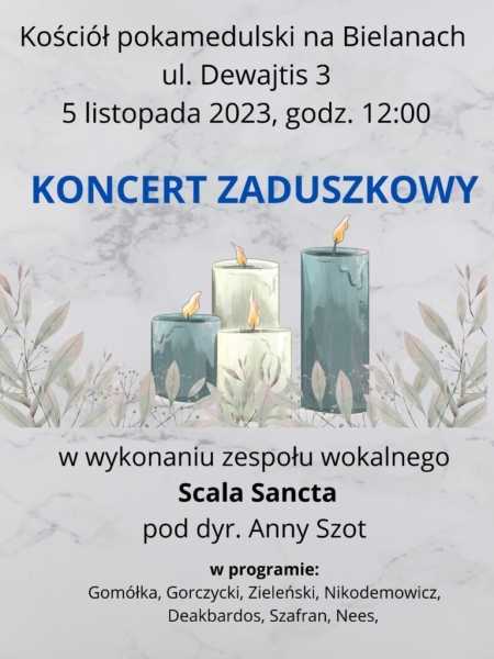 Scala Sancta – Koncert Zaduszkowy