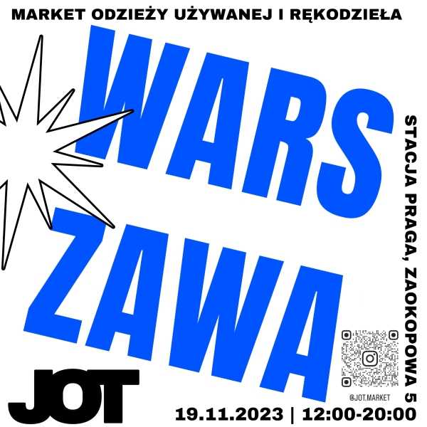 JOT MARKET WARSZAWA (market odzieży używanej i rękodzieła)