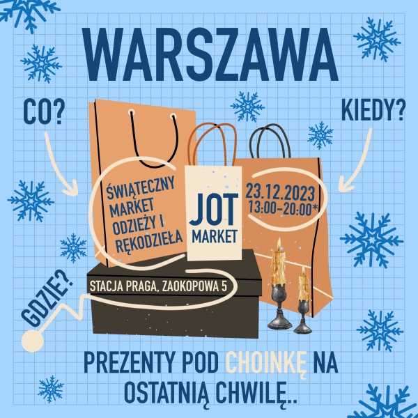 ŚWIĄTECZNY MARKET ODZIEŻY I RĘKODZIEŁA - JOT MARKET