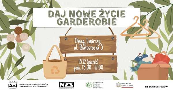 Daj nowe życie garderobie 