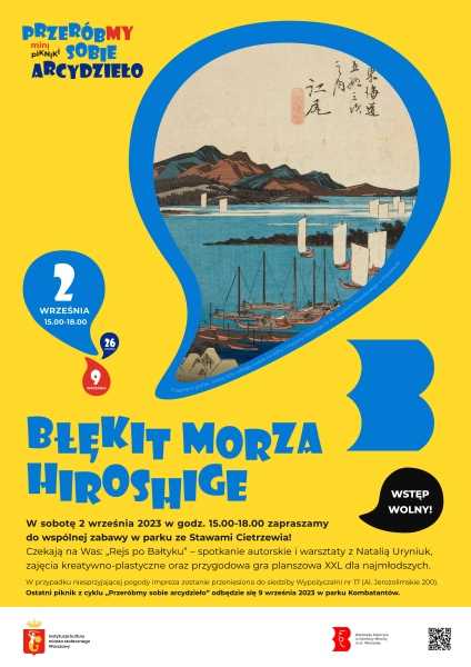 Przeróbmy sobie arcydzieło: Błękit morza Hiroshige