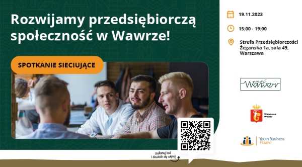 Spotkanie sieciujące - Rozwijamy przedsiębiorczą społeczność w Wawrze!