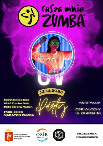 Rusza Mnie Zumba | UV PARTY WŁOCHY 