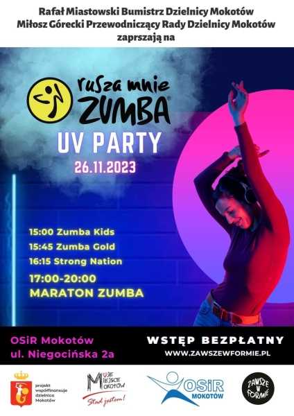 Rusza Mnie Zumba | UV Party Mokotów 