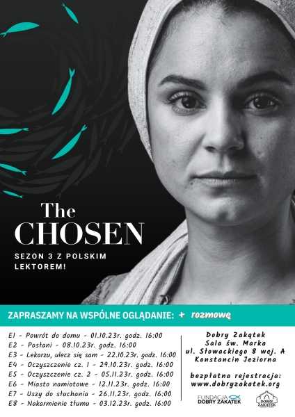 “THE CHOSEN” - SEZON 3 - WSPÓLNE OGLĄDANIE I ROZMOWA