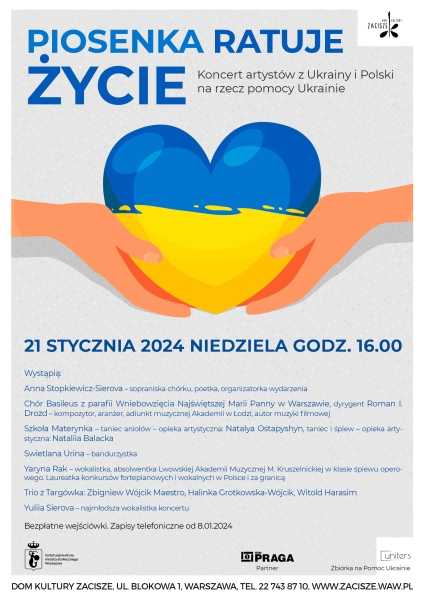 Koncert: Piosenka ratuje życie