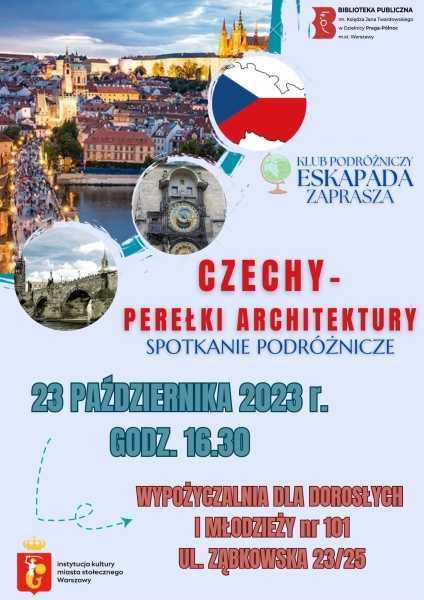 Spotkanie podróżnicze: Czechy- perełki architektury