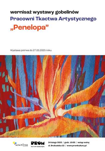 Wernisaż wystawy gobelinów Pracowni Tkactwa Artystycznego „Penelopa”