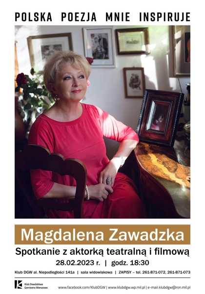 Spotkanie z Magdaleną Zawadzką