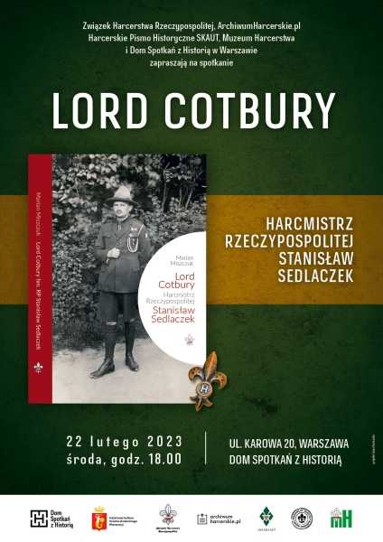 Lord Cotbury - Harcmistrz Rzeczypospolitej Stanisław Sedlaczek - spotkanie w DSH