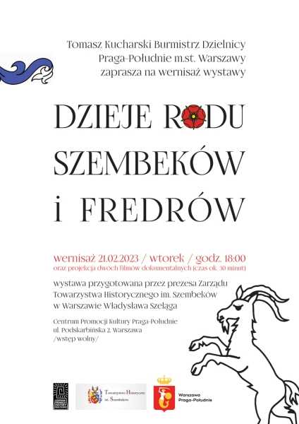 Dzieje Rodu Szembeków i Fredrów [wystawa 21 lutego – 6 marca 2023]