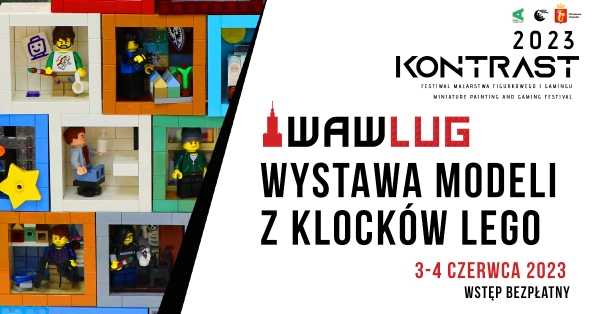 WAWLUG Wystawa Modeli z Klocków Lego na festiwalu Kontrast // Exhibition of Lego models