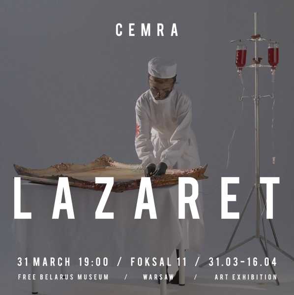 LAZARET - wystawa indywidualna Cemry w Warszawie