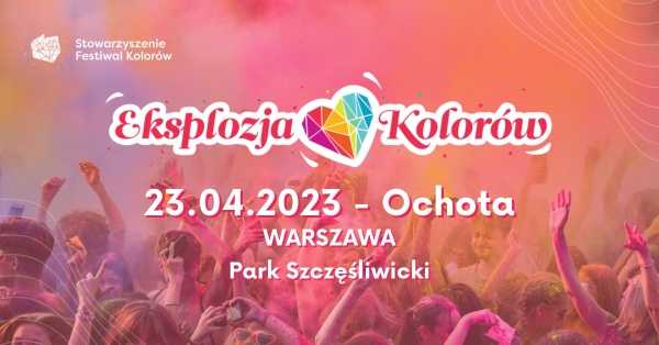 Eksplozja Kolorów na warszawskiej Ochocie 2023