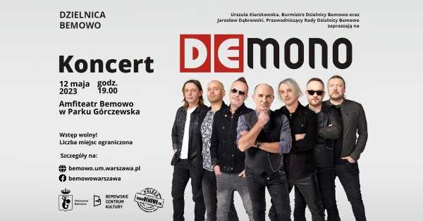 Koncert zespołu De Mono na Bemowie