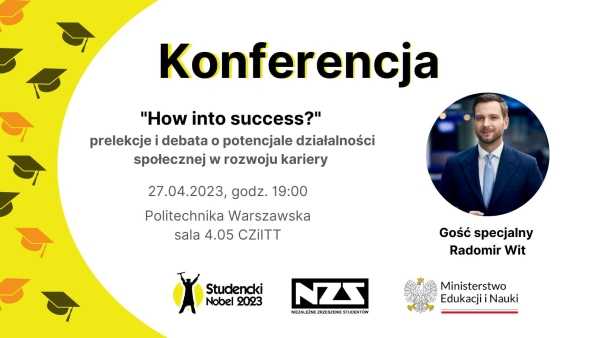 Konferencja "How into success" z Radomirem Wit