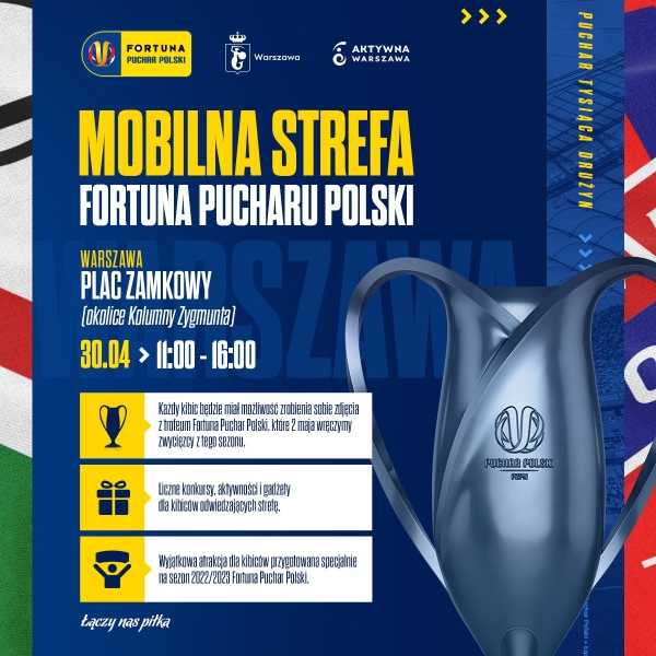 Mobilna Strefa Fortuna Pucharu Polski w Warszawie