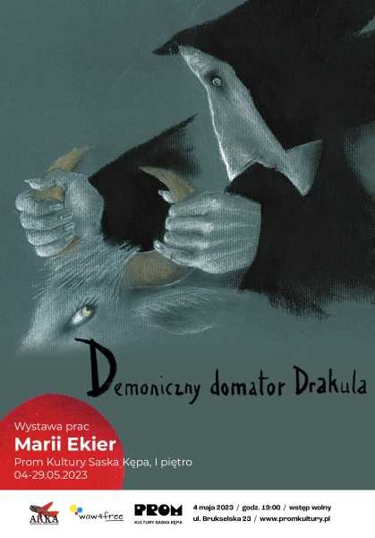 Wystawa ilustracji Marii Ekier „Demoniczny domator Drakula”