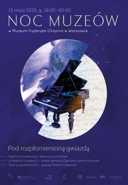 Pod rozpłomienioną gwiazdą – Noc Muzeów w Muzeum Fryderyka Chopina