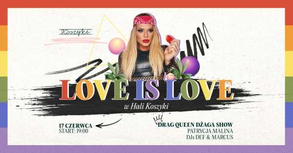Love is love w Hali Koszyki! | Drag Queen Dżaga Show