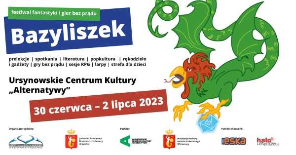 Bazyliszek – festiwal fantastyki i gier bez prądu