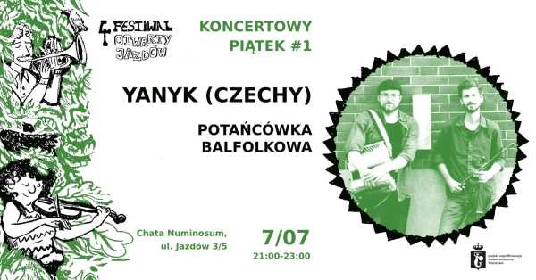 YANYK + Mr Folxlide - koncert i potańcówka balfolkowa w Chacie Numinosum