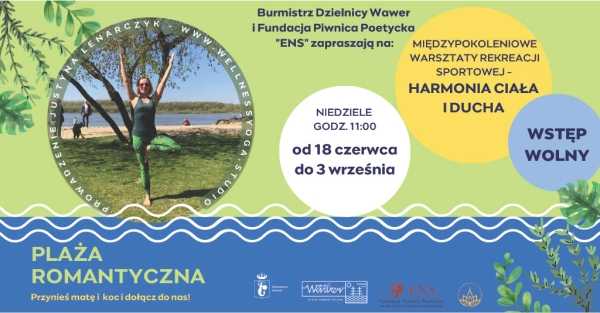 Rekreacja sportowa z Wellness Yoga. Warsztat międzypokoleniowy