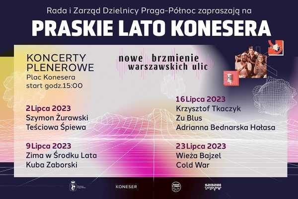 Praskie Lato Konesera | Krzysztof Tkaczyk & Zu Blus & Adrianna Bednarska Hałasa