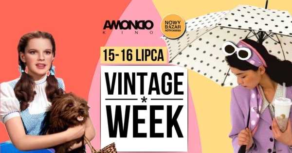 Vintage Week w kinie Amondo