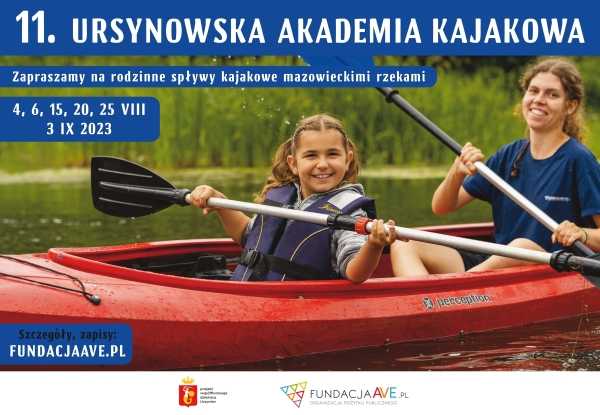 11. Ursynowska Akademia Kajakowa - Kajakowo-rowerowa WKRA