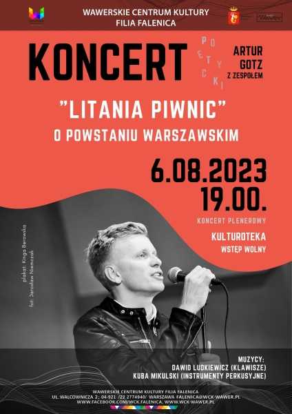 Koncert poetycki "Litania piwnic"