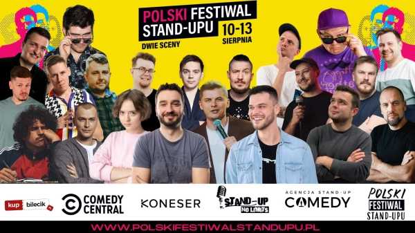 Polski Festiwal Stand-upu 2023 | bezpłatna scena na Placu Konesera