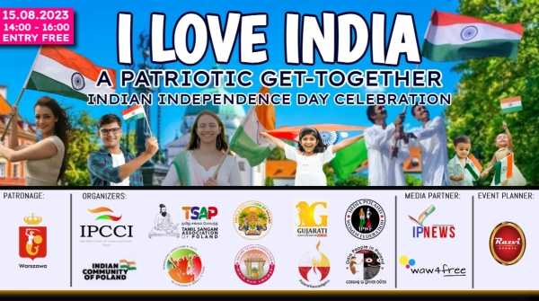 I LOVE INDIA - Indian Independence Day Celebration 2023