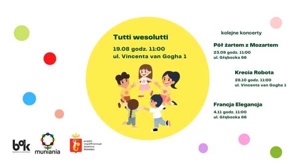 Tutti wesolutti - koncert dla dzieci