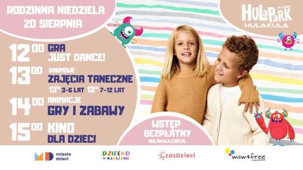 ANIMACJE, GRY I ZABAWY | Rodzinna Niedziela w Hulakula