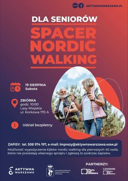 Spacer Nordic Walking dla Seniorów