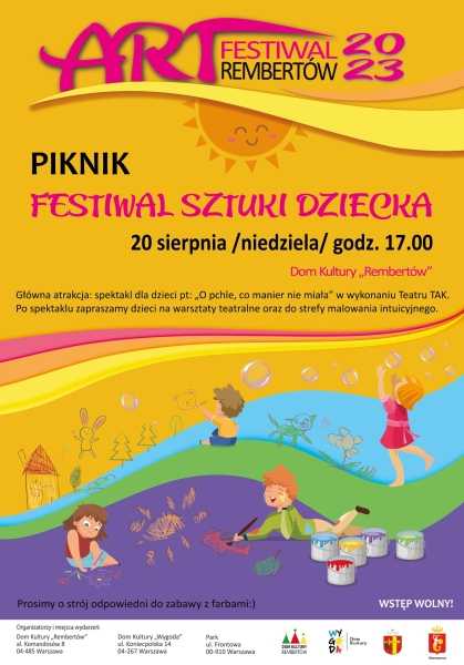 Festiwal Sztuki Dziecka - spektakl "O pchle, co manier nie miała" | Teatr TAK