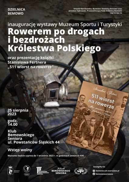 Inauguracja wystawy „Rowerem po drogach i bezdrożach Królestwa Polskiego”