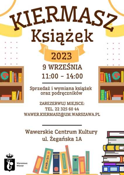 Wawerski kiermasz książek i podręczników