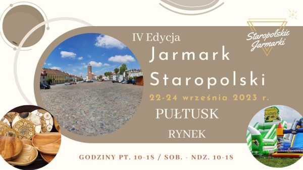 IV edycja Jarmark Staropolski w Pułtusku