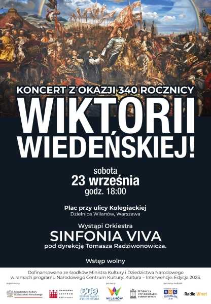 Koncert na cześć 340. rocznicy Wiktorii Wiedeńskiej