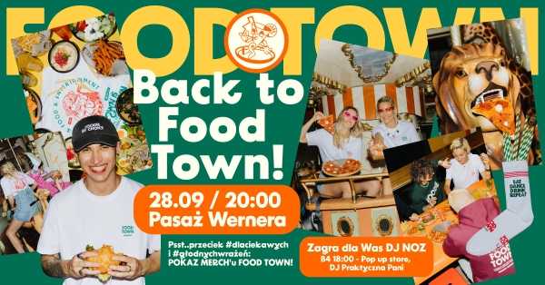 Back to Food Town | Najlepszy Merch w Mieście!